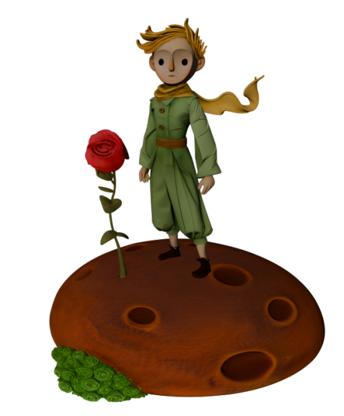 Little Prince Modello di stampa 3D .c4d .max .obj .3ds .fbx .stl .blend