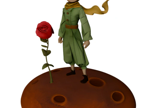 Mały Książę Model do druku 3D