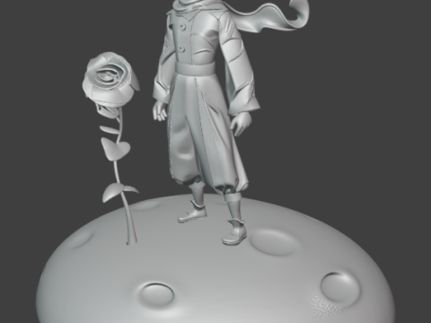 Little Prince Modello di stampa 3D