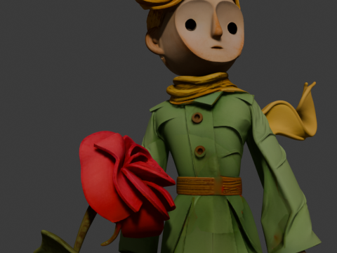 Little Prince Modello di stampa 3D