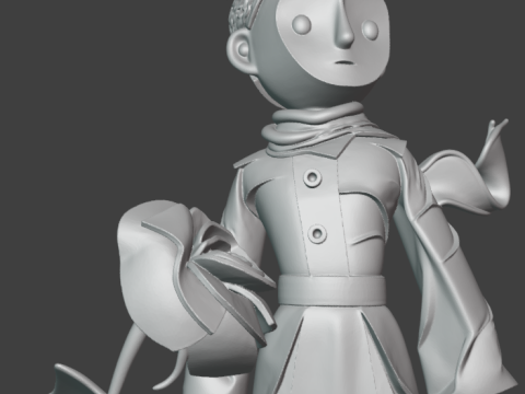 Little Prince Modello di stampa 3D