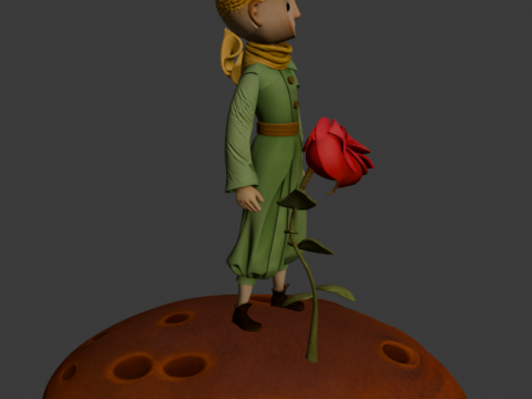 Little Prince Modello di stampa 3D
