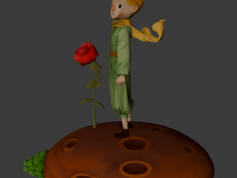 Little Prince Modello di stampa 3D