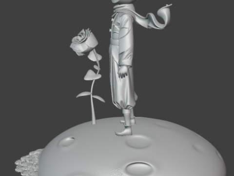 Little Prince Modello di stampa 3D
