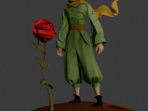 Little Prince Modello di stampa 3D