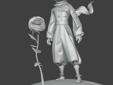 Little Prince Modello di stampa 3D