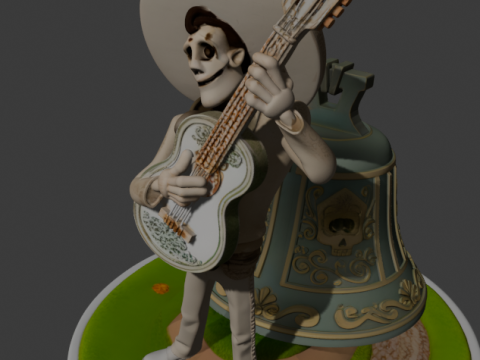 Ernesto de la Cruz - Coco Modelo de Impressão 3D