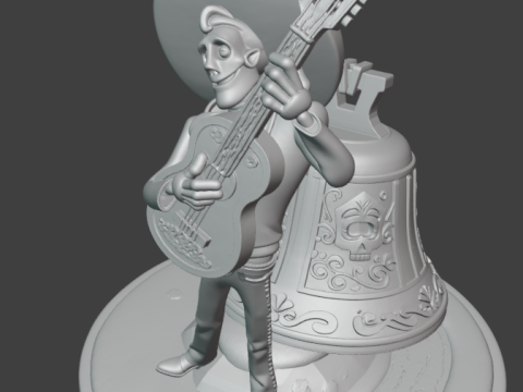 Ernesto de la Cruz - Coco Modelo de Impressão 3D