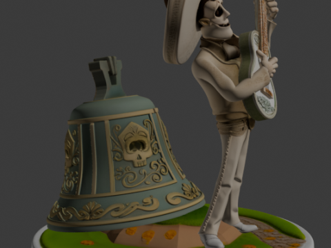 Ernesto de la Cruz - Coco Modelo de Impressão 3D