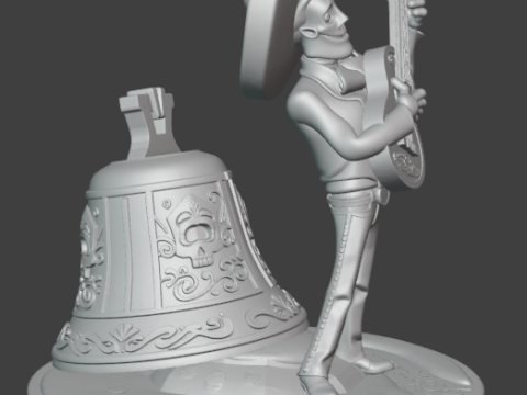Ernesto de la Cruz - Coco Modelo de Impressão 3D