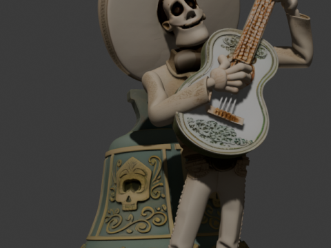 Ernesto de la Cruz - Coco Modelo de Impressão 3D