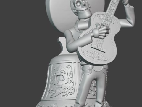 Ernesto de la Cruz - Coco Modelo de Impressão 3D