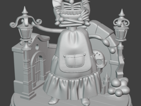 Mama Imelda - Coco 3D 打印模型