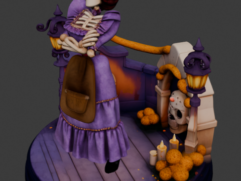 Mama Imelda - Coco 3D 打印模型