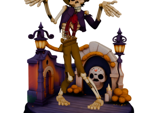 Hector - Coco 3D Принт Модель