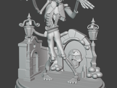 Hector - Coco 3D Принт Модель