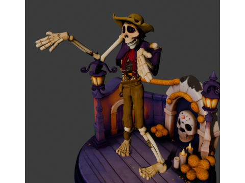 Hector - Coco 3D Принт Модель