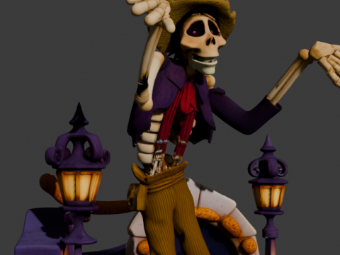 Hector - Coco 3D Принт Модель