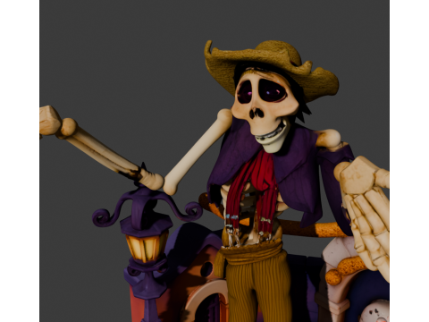 Hector - Coco 3D Принт Модель
