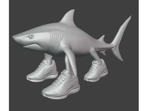 Tralalero Tralala 3D Print Model