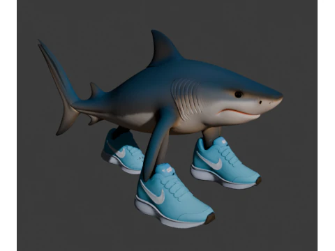 Tralalero Tralala 3D Print Model
