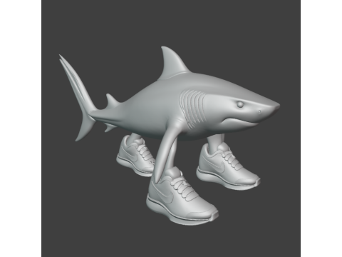 Tralalero Tralala Modelo de impresión 3D