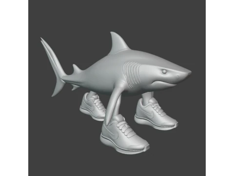 Tralalero Tralala 3D Print Model