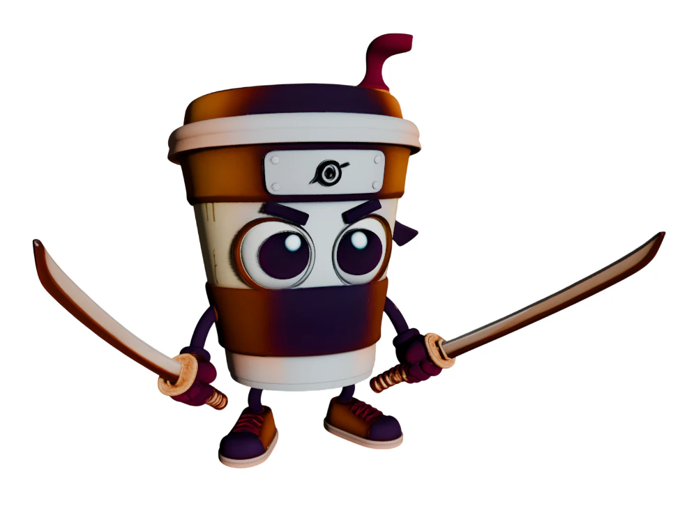 Assassino Cappuccino 3D Print Model .c4d .max .obj .3ds .fbx .stl .blend