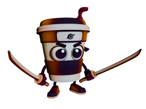 Assassino Cappuccino 3Dプリントモデル