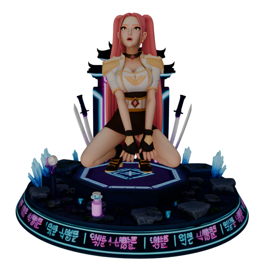 Mira - K Pop Demon Hunters 3D Print Model .c4d .max .obj .3ds .fbx .stl .blend 