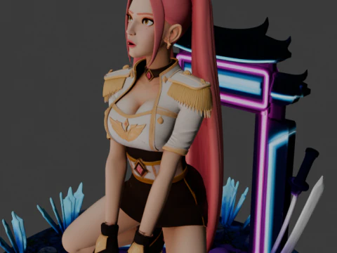 Mira - K Pop Demon Hunters 3D Print Model