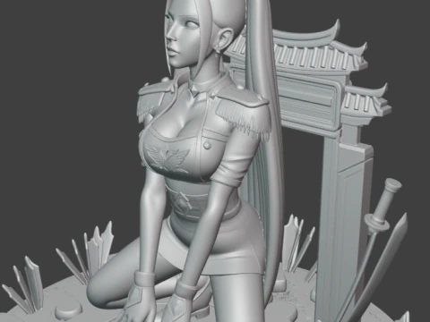 Mira - K Pop Demon Hunters 3D Print Model