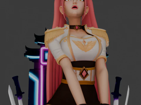 Mira - K Pop Demon Hunters 3D Print Model