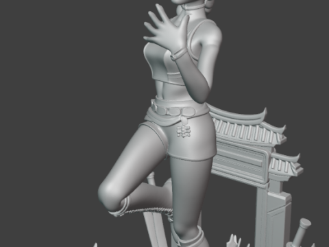 Rumi - K Pop Demon Hunters 3D printmodel