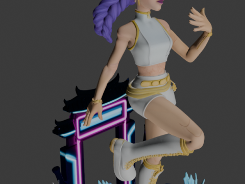 Rumi - K Pop Demon Hunters 3D printmodel