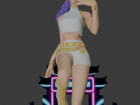 Rumi - K Pop Demon Hunters 3D printmodel