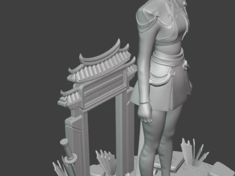 Zoey - K Pop Demon Hunters 3D Print Model