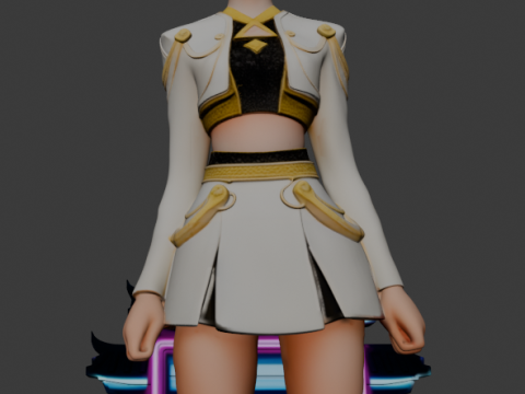Zoey - K Pop Demon Hunters 3Dプリントモデル
