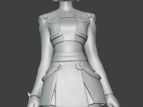 Zoey - K Pop Demon Hunters 3D Print Model
