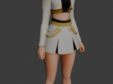 Zoey - K Pop Demon Hunters 3Dプリントモデル