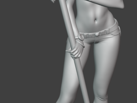 Nami - One Piece 3D प्रिंट मॉडल