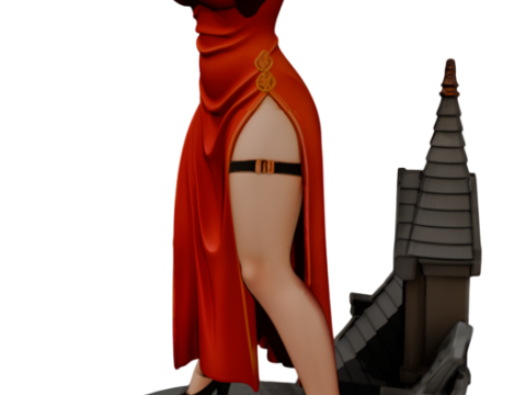 Ada Wong Modelo de impresión 3D