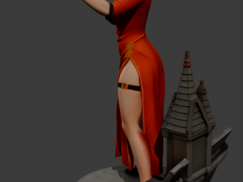 Ada Wong 3D प्रिंट मॉडल