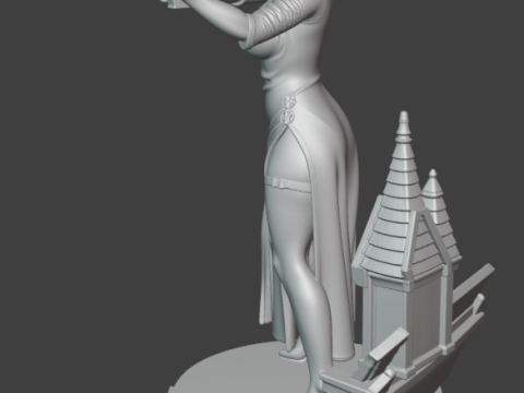 Ada Wong 3D प्रिंट मॉडल