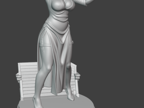 Ada Wong 3D प्रिंट मॉडल