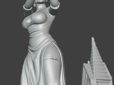 Ada Wong 3D प्रिंट मॉडल