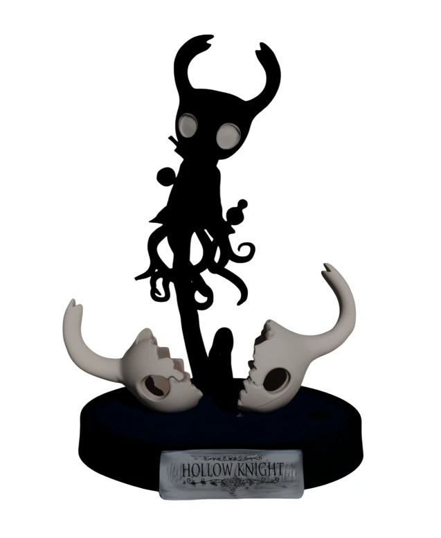 Hollow Knight Death 3D Print Model .c4d .max .obj .3ds .fbx .stl .blend
