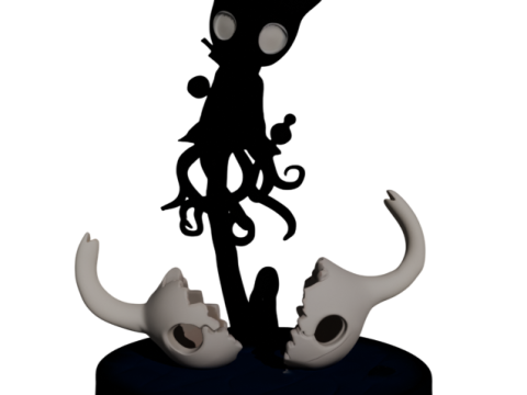 Hollow Knight Death Modelo de impresión 3D