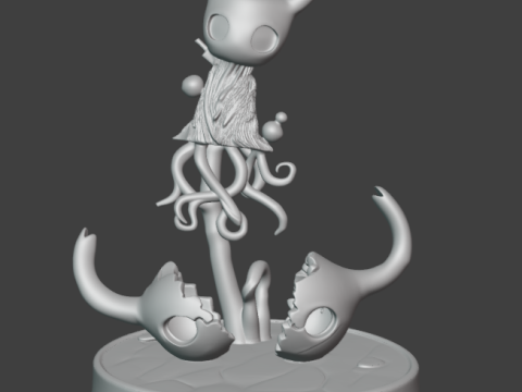 खोखला शूरवीर मौत 3D प्रिंट मॉडल