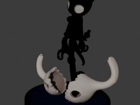 खोखला शूरवीर मौत 3D प्रिंट मॉडल